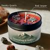 1pc Scented Candles, Iron Box Essential Oil Candle, Suitable for Bedroom Bathroom, bestfriend gifts,christmas decorations candle