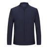 Jacket Men's Coat New Spring and Autumn Lapel Business Casual Top Middle-aged Dad Wear