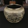 Recipiente de Chá de Cobre Vermelho Jarro de Chá Decorativo de Bronze Recipiente de Armazenamento de Chá a Granel Para Armário de Cozinha
