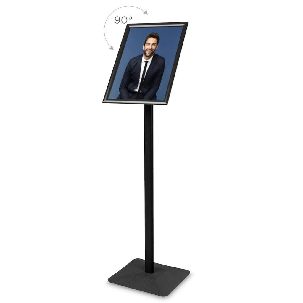 Black A3 information stand