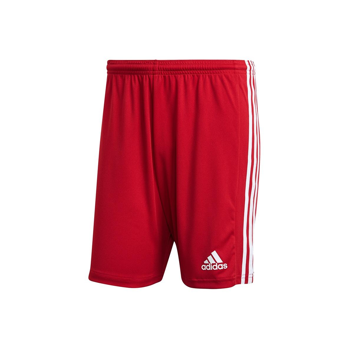 

Adidas Squad 21 Three Stripes Soccer Shorts Men Shorts Red GN5771 XL