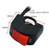 22mm EIN/AUS Motorrad Schalter Druckknopf 12V Taste Stecker Lenker Schalter für ATV Elektronische Fahrrad Roller motorrad