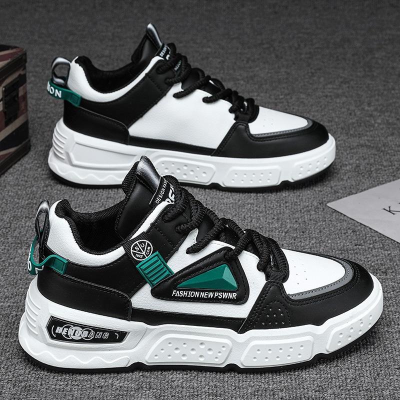 Men's Shoes, Thick-soled Casual Sneakers, Non-slip Men's Basketball Sneakers