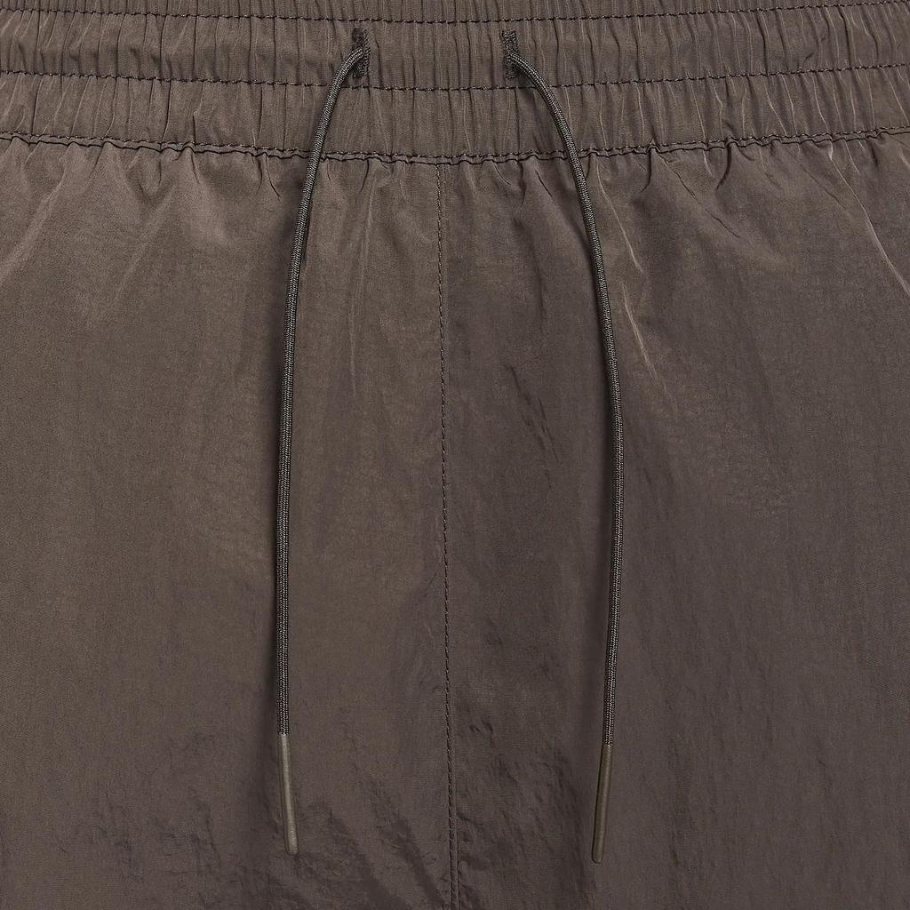Nike Windrunner Comfortable Soft Skin-Friendly Minimalist Casual Pants Women Bottoms Velvet-Brown Black White FV7656-220