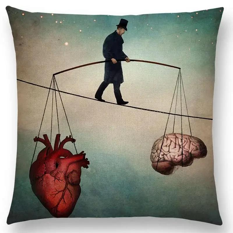 Neu Elegante Dame Liebliches Mädchen Shakespeare Stücke Fantasy Malerei Herz Frei Wunsch Meer Kissenbezug Sofa Wurfkissenbezug