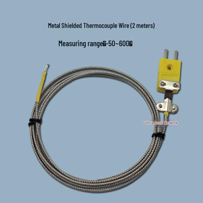 K-Type Thermocouple High-Temperature Probe: Oil, Furnace & Temperature Measurement Sensor