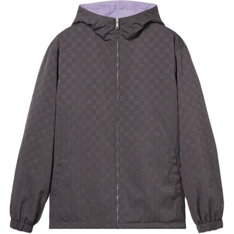 Gucci Reversible Gg Zip Jacket 795697-ZARAG-1088