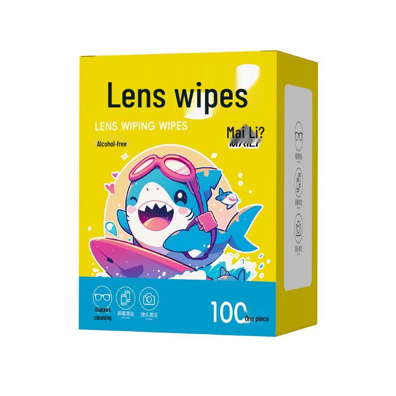 Anti-Fog Disposable Lens Cleaning Wipes - Dust Removal & Disinfecting for Glasses & Screens