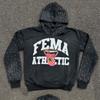 Mens Gothic Hip Hop Hoodie Loose Fit Printed Streetwear Sweatshirt Teens