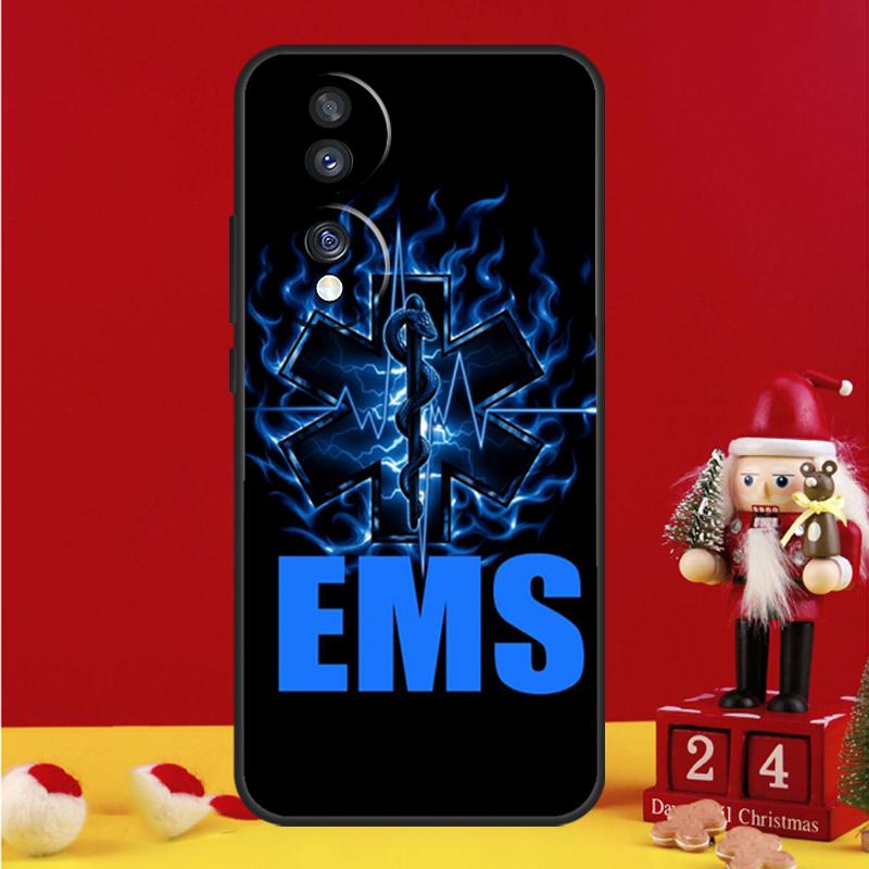 EMT EMS Medical Rescue Case For Honor Magic V5 5 6 7 Pro Honor 50 70 90 200 400 Lite X7a X9b X9c X9a X8a X8b Cover