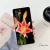 Colorful Flower Lily phone case For Samsung Galaxy S24 S25 S23 S22 Ultra Note 10 20 Plus S20 S21 FE Cover
