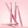 2-in-1 Lip Liner Lipstick Pen Waterproof Smudge-proof Non-stick Cup Lip Contour Pen Easy Coloring Non-fading Color Lips Makeup
