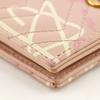 Gucci Compact Wallet Bi-Fold Wallet 449421 GG Ghost Card Case Pink Leather Women Used