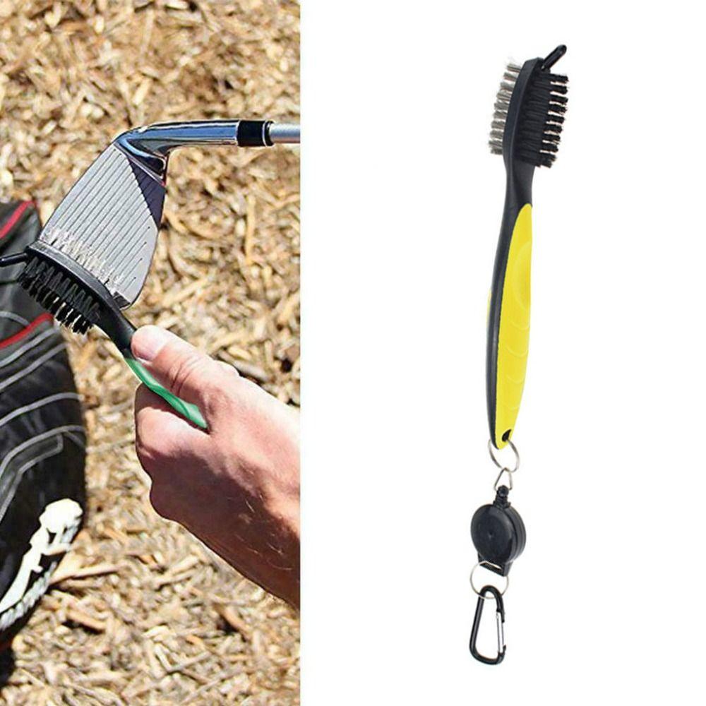2 Sided Retractable Groove Cleaner 3 In 1 Groove Cleaning Brush Golf Putte Wedge Groove Clean