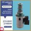 Unique 274-8041 2748041 12V Solenoid Valve For Loader 420E 428E 430E 420F 450F 901C 902 Machinery Parts