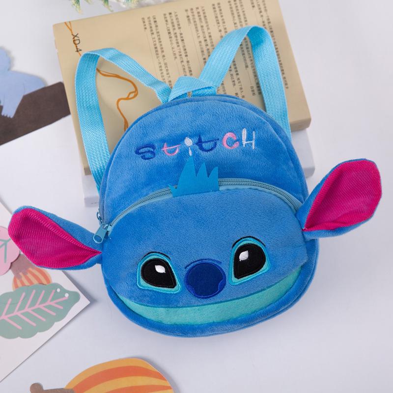 New Cross-Border Toddler Plush Backpack & Coin Purse for Ages 1-4 - Cartoon Design, Lightweight