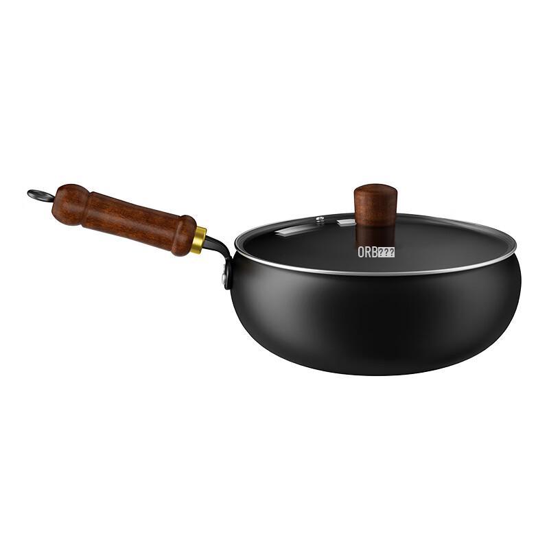 Oribo Traditional Cast Iron Stir-fry & Stew Pot