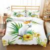 Japanese Duvet Cover Branch of A Flourishing Sakura Tree Flowers Cherry Blossoms Spring Art Polyester Bedding Set Full/King Size
