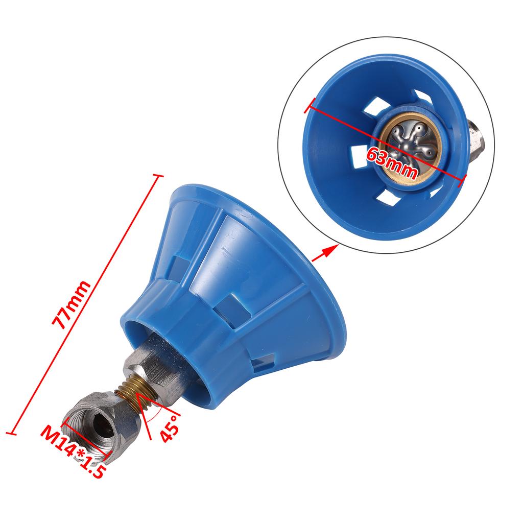 Garden High Pressure Irrigation Nozzle Adjustable Nozzle Replacement Knapsack Sprayer Nozzle Farm Nozzle Orchard Nozzle Sprayer