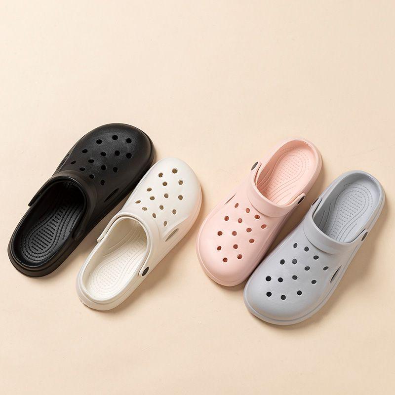 EVA Thick-Sole Closed-Toe Beach & Home Sandals for Men and Women