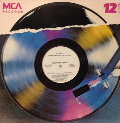 12-tums skiva ST. PAUL - Rik Man L3317466PROMO MCA Records 1987 US Dans & Elektronisk Musik Begagnad