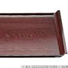 Beautiful Japanese Made In Shaku 5 ID Wood Tamuke X X J-kitchens Placemat, Tray, Design, Japan, Heat-Resistant, A) Grain, (45.5cm 32.5cm 2.2cm)