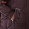 Yalu Women's 90% Duck Down Hooded Short Puffer Jacket