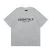 Fear of God T-shirt Oversize Essentials Stampa Lettere sul Retro Uomo Donna Cotone Puro Casual Manica Corta 3 Colori