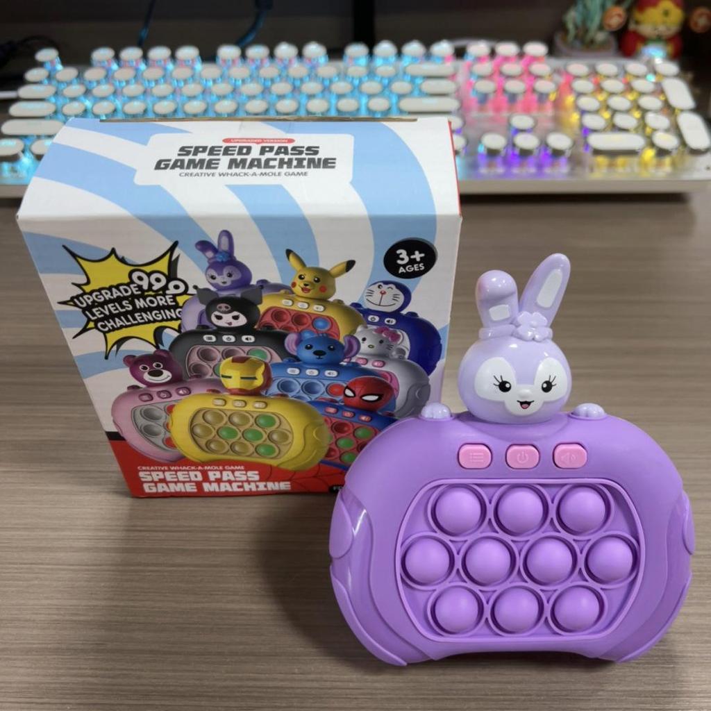 Internet Celebrity Push-Button Rhythm Game: Children's Educational Whack-a-Mole Logic Toy