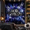 Wandbehang Tapisserie Sex Pistols Druck Stoff für Wohnzimmer Schlafzimmer Heimdekoration