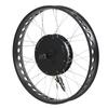 Zestaw do konwersji roweru elektrycznego 26 cali 72 V 3000 W Silnik piasty tylnego koła z kolorowym wyświetlaczem LCD8H