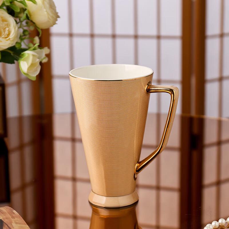 MeidQO Golden Years Ceramic Coffee Cup Gift Set