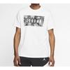 Jordan Poolside Floral T Shirts Men's White Crew Neck Moderate Straight Fit CQ2061-100