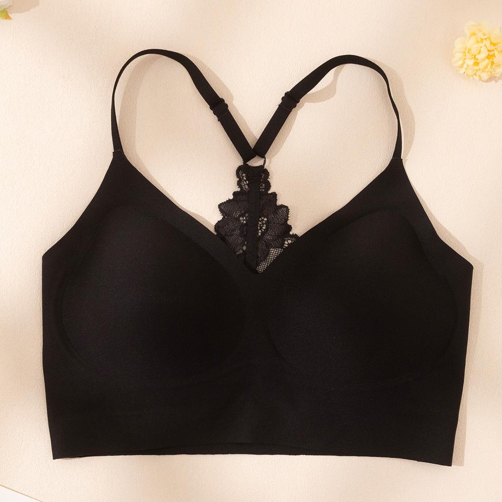 Women's Seamless Underwear Gathers Comfortable Thin And Beautiful Back Bra