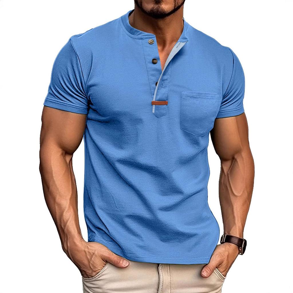 Men's Relaxed,Fit Casual Button,Down Short,Sleeve Shirt