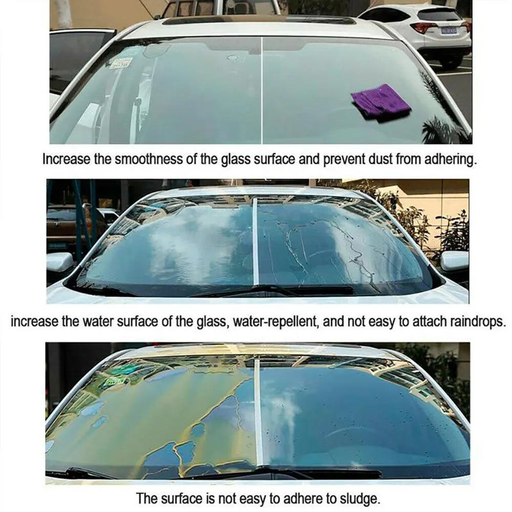 H4Cacle Water Repellent Spray Anti Rain Coating for Car Glass Hydrophobic Anti-rain Liquid Windshield Mirror Mask Auto