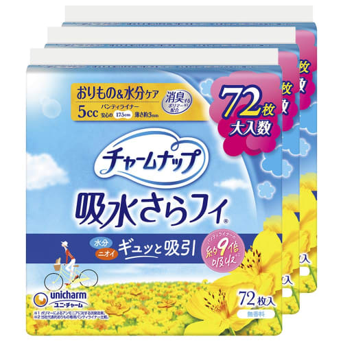 

CharmNap [Оптовая покупка] Абсорбирующие прокладки Sarafi Light для инконтиненции, без крылышек, 5 мл, 17,5 см, 216 шт. (72 диска x 3 упаковки) (Выделения и уход за влажностью, Ури