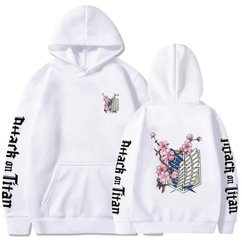 Japanese Animation Attack on Titan Men's Hoodie Autumn Sweatshirt Men Womnen Fashion Men's Fleece Hoodies