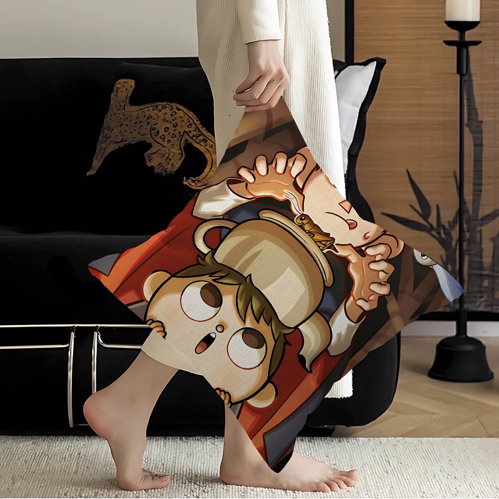 Anime O-Over The G-Garden W-Wall Cushion Cover Inches Farmhouse Decor Home Throw Pillow Covers For Couch Decorations