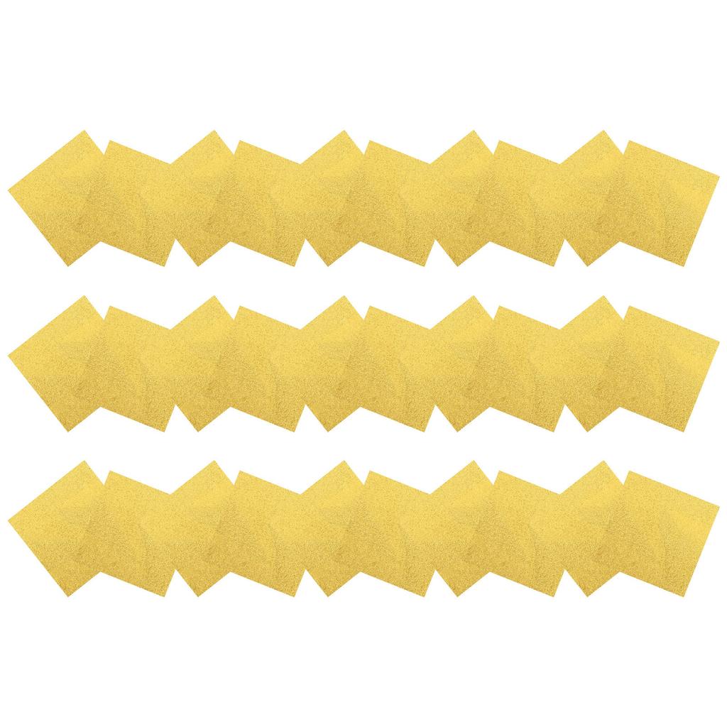 500 Stück 10x10cm Goldfolien-Verpackungsbögen Schokoladenbonbon-Verpackung Sicher für besondere Anlässe Folien-Bonbonverpackungen