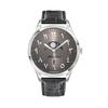 Urban Moon Leather Strap Black Arabic Dial Quartz H411ALAN Men's Watch