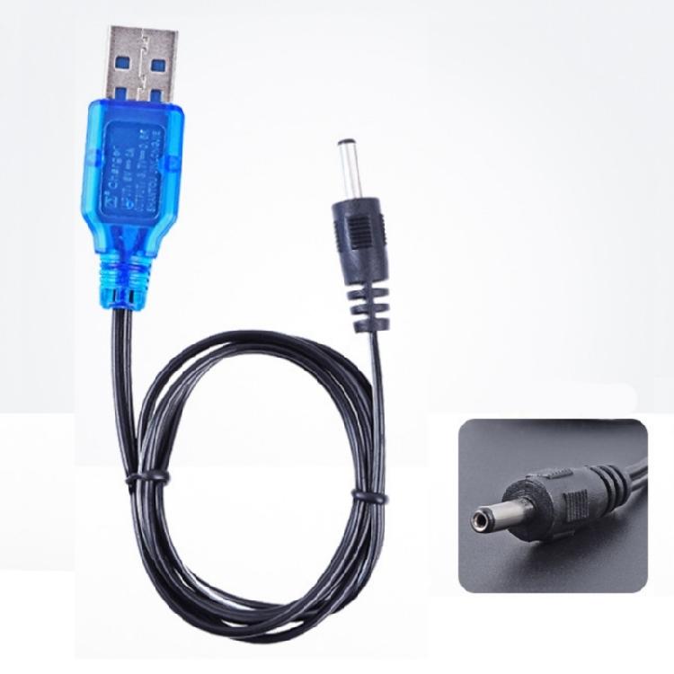 USB Power Cable USB to DC3.7V Power Cord USB to DC3.5mm Cable for Lithium Battery Charging in RCVehicles LED Indicators