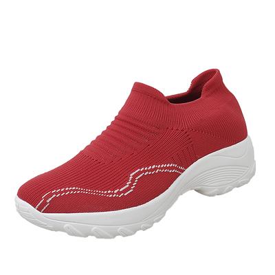 Women's  Spring and Autumn Large Size Loafer Shoes Increase Comfortable Casual Sports Shoes Light Women's Shoes Platform