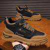 Men's shoes new autumn trend versatile high-top casual platform tooling non-slip men's sports dad trendy shoes