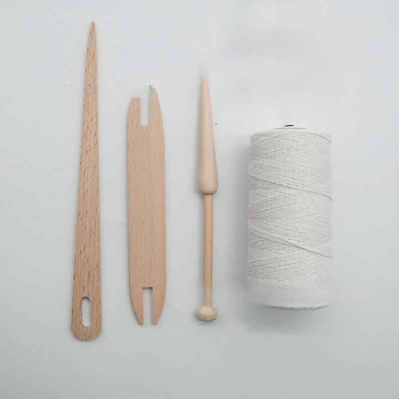 Loom Weaving Warp Thread Knitting Machine Cotton Wire Warp Wire Pure Cotton Wire Diameter 1mm Set