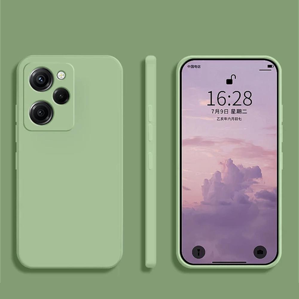 Classic Case For Xiaomi POCO X5 Pro Liquid Silicone Phone Case for Xiaomi poco x5 pro Camera Protection Cover Fundas