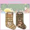 Pocket Multi Christmas Socks Storage Bag Gift Socks Pack For Accessori Molle