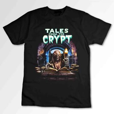 Tales From The Crypt Anime Summer Personality T-shirt High-Quality 100% Cotton Streetwear Printed Graphic Top