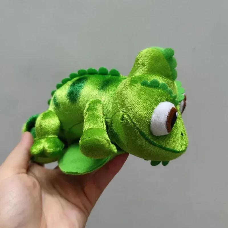 Pascal Rapunzel Chameleon Plush Dolls 15cm Pascal Stuffed Animals Plush Doll Pascal Rapunzel Shoulder Plush Toys Kids Gif