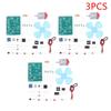 Ne555 Diy Electric Fan Kit Dc 4.5V Motor Pulse Width Speed Controller Kit Diy Electronic Soldering Practice Electronics Training